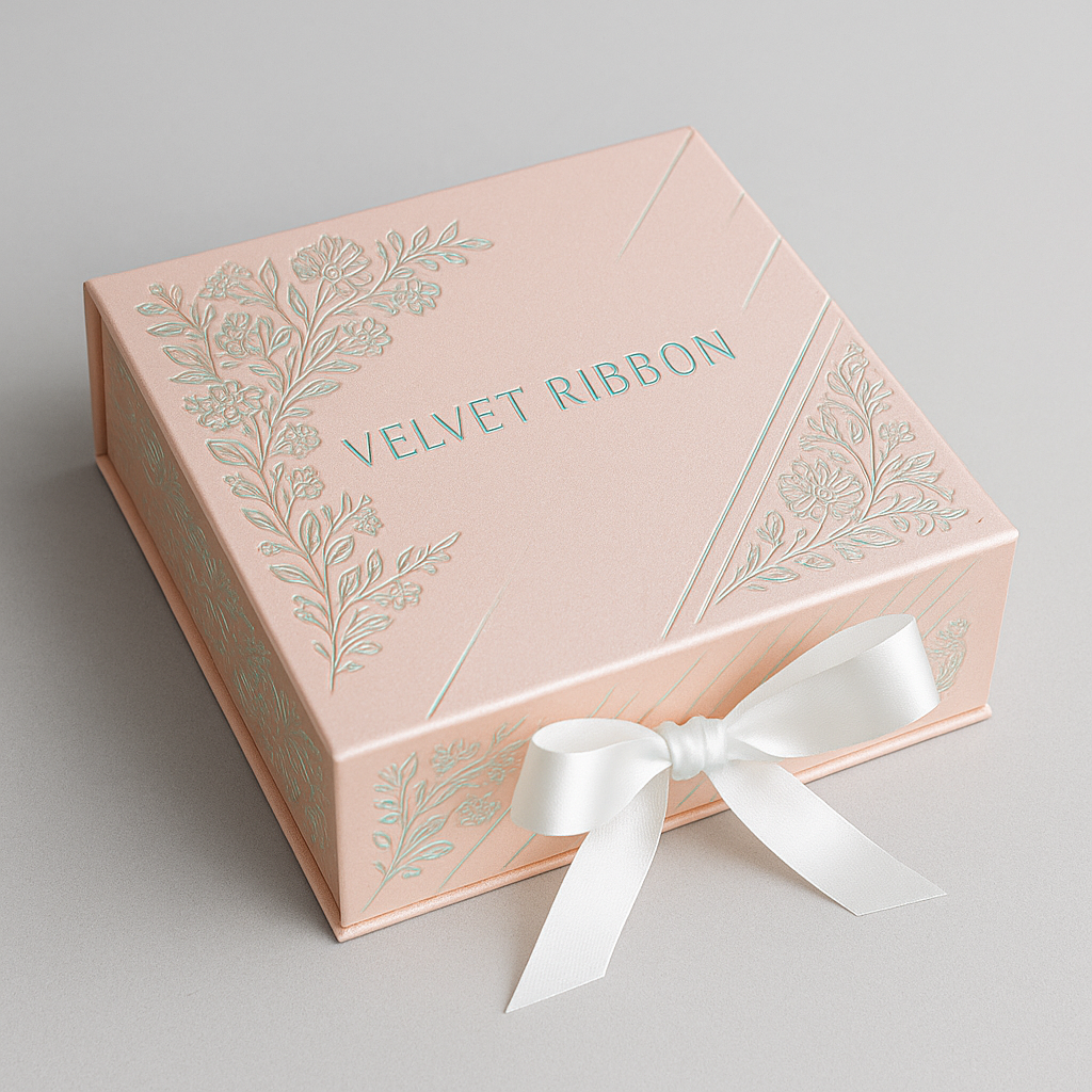 Printed magnetic keepsake boxes
